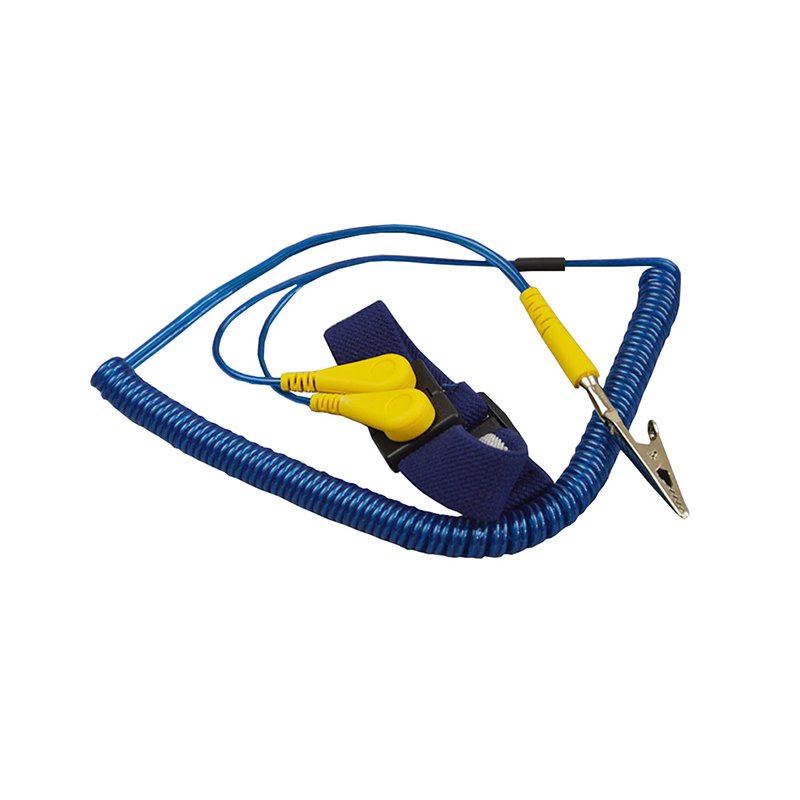 Antistatisk handledsrem med trådbundet