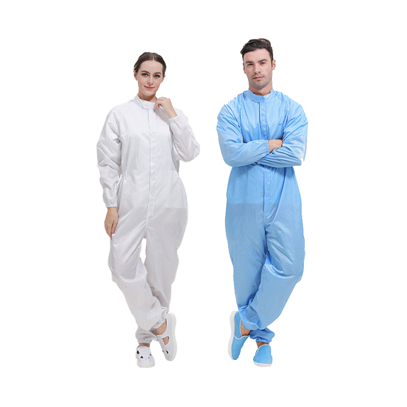 Anti statisk stående krage jumpsuit