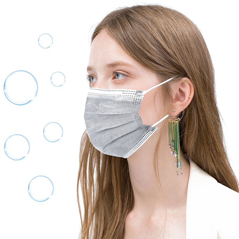 Aktivt kolans ansiktsmask